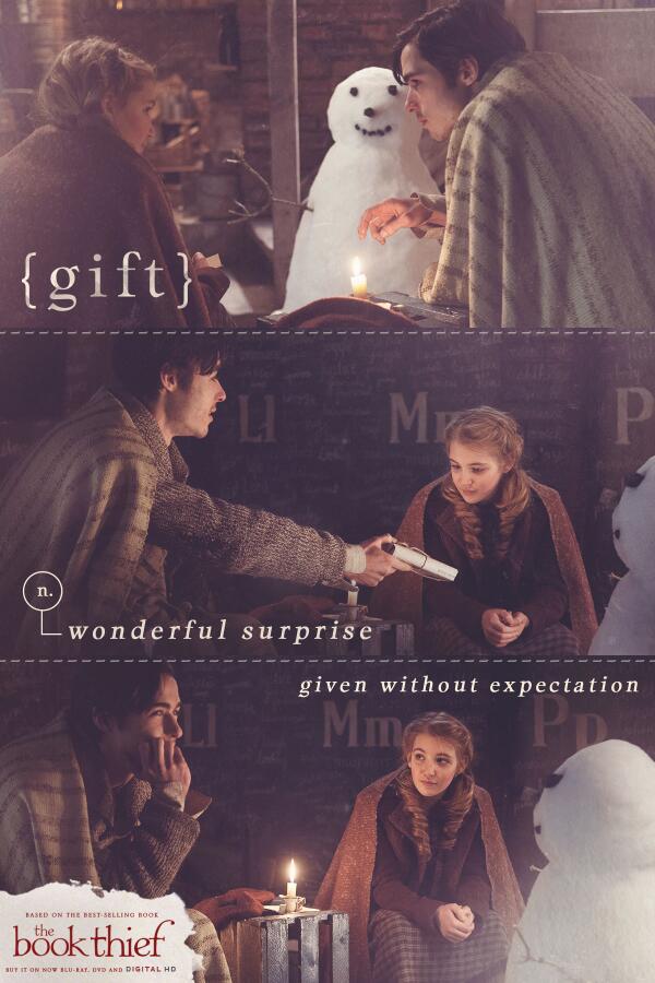 Surprise someone you love with #TheBookThief movie today! bit.ly/TBTBR_BuyNow