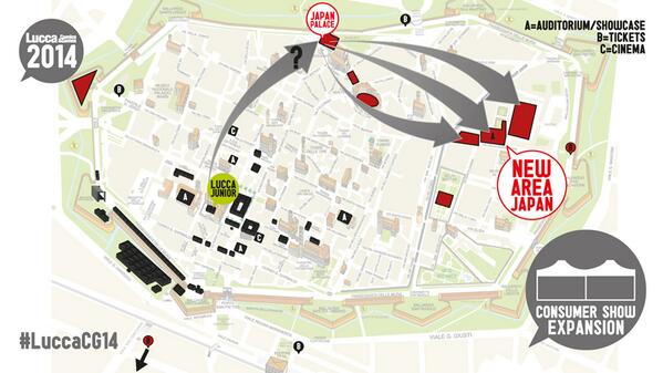 AnigateNews's tweet photo. Novità Lucca Comics &amp; Games 2014!! #luccacg14 Il Japan Palace diventa un quartiere intero! http://t.co/NoR7H8fbhX http://t.co/kT24MSR5oi