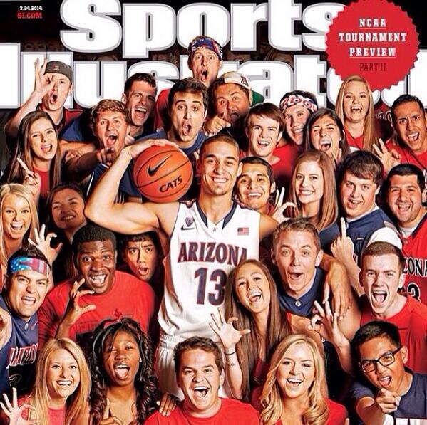 coachmcentire's tweet image. Yeaaaahhhh you know... #ThisIsHowWeDo #sportsillustrated #SICOVER #ZONA #BEARDOWN