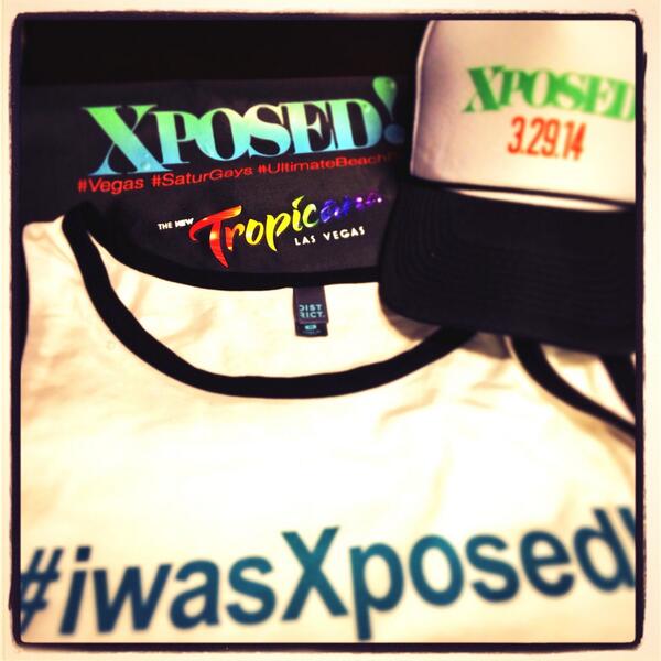 SeanMcTV's tweet photo. Absolutely LOVE when @KitCat_LV surprises me at work! The #Vegas pool gear is an added bonus! @TropLV #iwasexposed http://t.co/aHqUYwKQMB