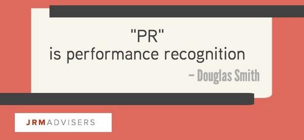 JRMAdvisers's tweet image. What is #PR?
#PublicRelations #PerformanceRecognition
#DouglasSmith