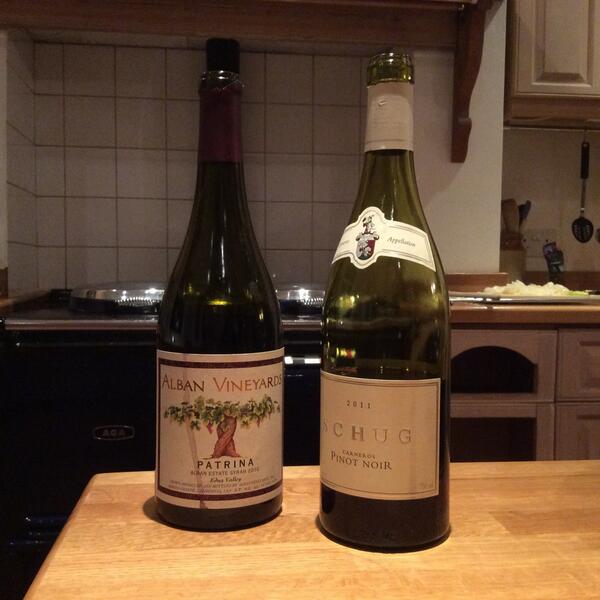 A day later: a bi-polar choice of two favourite wines from the Go West tasting yesterday.