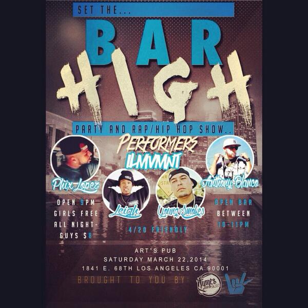 this Saturday, ladies free all night