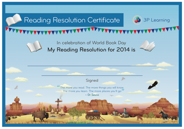 MathleticsAUS's tweet photo. TEACHERS: Get your #students excited about #reading &amp; create a Reading Resolution! http://t.co/7swMlEBUYI #litchat http://t.co/hIIVKWD7rF