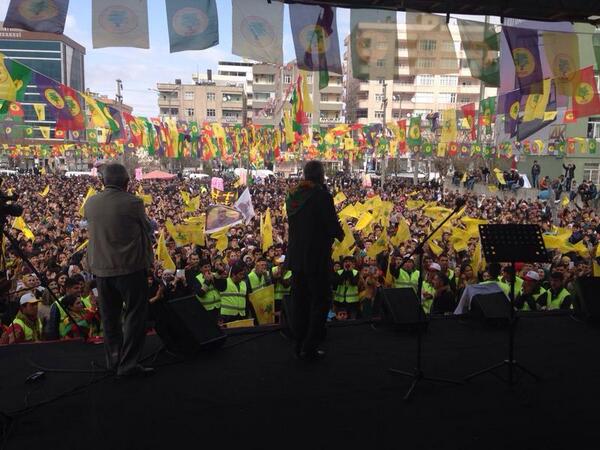 #özyönetimleözgürkimlige Mardin Newrozundan kareler