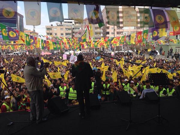 #özyönetimleözgürkimlige Mardin Newrozundan kareler