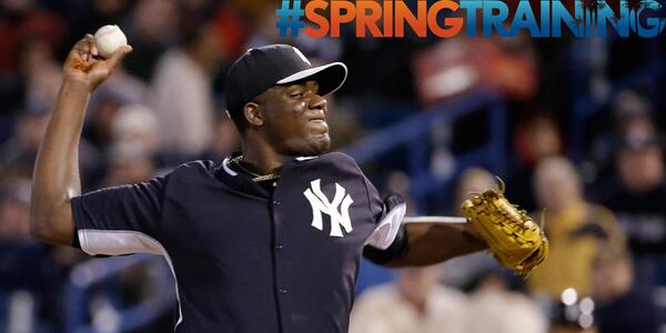 MLB's tweet photo. Michael Pineda has a 0.00 ERA this spring. No big deal: http://t.co/6RwacxdKnU #SpringTraining http://t.co/aLhRg6IzSf