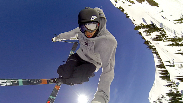 RedBullCanada's tweet photo. VIDEO: Watch @GusKenworthy slay the #Megaslope course with his @GoPro. http://t.co/aLwPDDMqix | http://t.co/C5LW0zJyl7