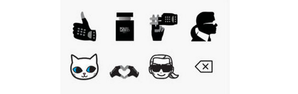 glamour_fashion's tweet photo. Karl Lagerfeld emojis. That is all. http://t.co/RTe1modRqY http://t.co/TCz8LPWReb