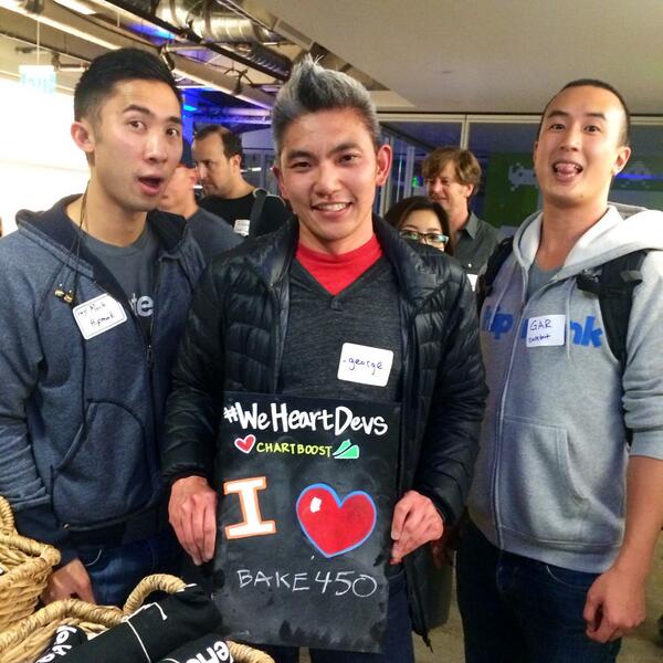 geohong's tweet image. #WeHeartDevs #chartboost #bake450