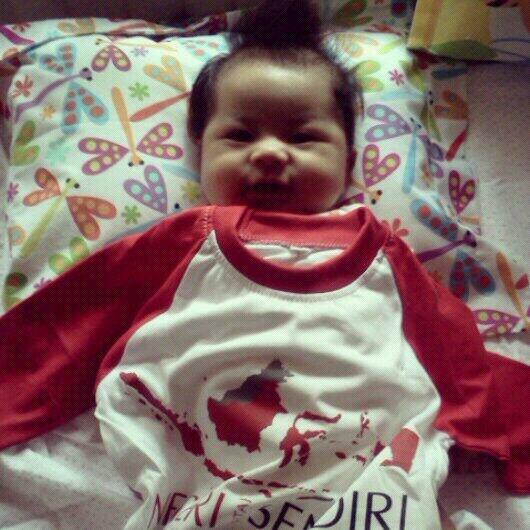 Skrg Egia 4bln, tetep msh kegedean bajunya ;p kl udah muat br deh ikutan tripnyaa. Triims @NegeriID <a href="/Prast_Lampard/">Prast Lampard</a>