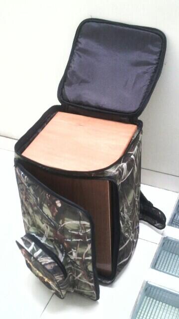 #RDPcajon vol. 3 dengan gigbag terbaru (camouflage) kapasitas gigbag up to 30kg.