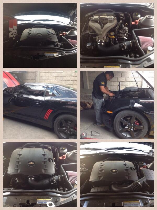 CARSA_PERFORMAN's tweet photo. Instalación de filtro marca K&amp;N para camaro 2010....un cliente más satisfecho !!!!! http://t.co/aFhOkfA4iP