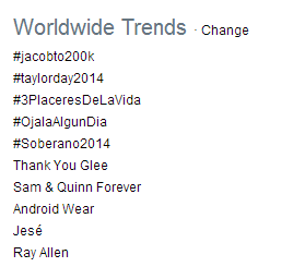 fabrevns's tweet photo. Whoa!! Sam &amp; Quinn Forever is trending worldwide!! #FabrevansRocks @chordoverstreet @DiannaAgron http://t.co/5Yq7ujTXUl