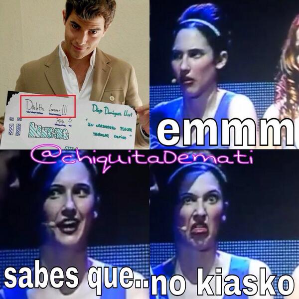 ChiquitaDeMati's tweet photo. #MiHumorTusRisas No es Diego es Dieletta, No son mis memes es Lodovica que es Leonetta xd http://t.co/j8Sn2bLxaR