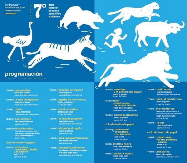 22 obras para celebrar #DíaMundialDelTeatroParaNiñosyJóvenes 22 de marzo @CCB_INBA. #MaratónTeatro ...
