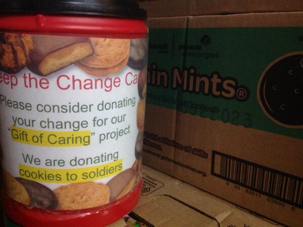GS3519's tweet image. 117 boxes for soldiers so far