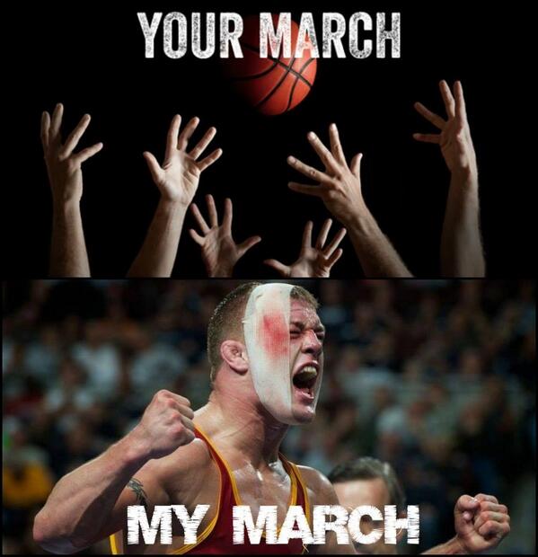 dougerichards's tweet photo. It's March Madness! http://t.co/2PgHqm4Dlr