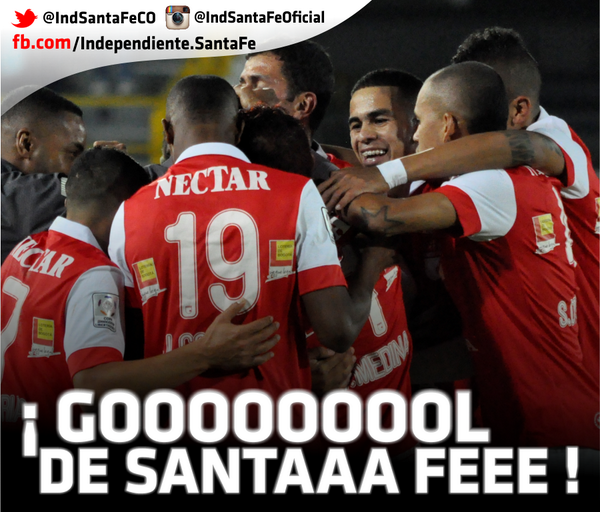 SantaFe's tweet photo. GOOOOOOOOOOOOL!!! OMAR!! GOOOOOOOL! (87') 2:2 #SFEvsZAM http://t.co/Orld3i3Mlw