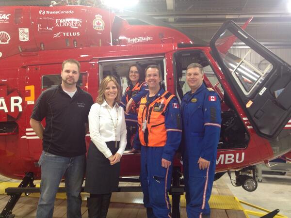 Great morning meeting #STARS #airambulance #winnipeg #manitoba. Skilled and passionate group. Thank you for the tour!
