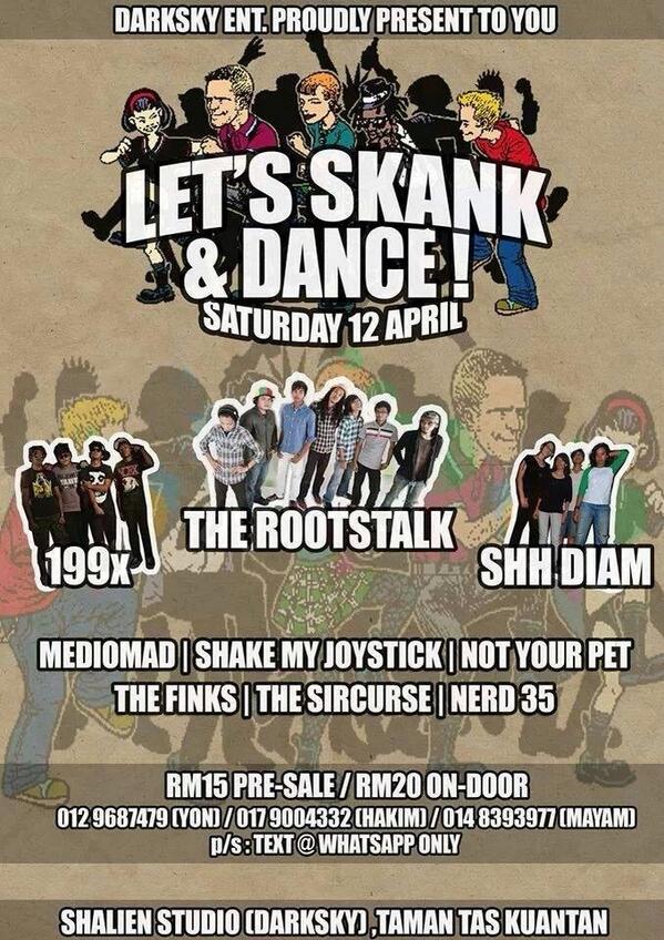 Lets skank and dance alongside <a href="/199xband/">199X</a> @MediomadSkacore <a href="/TheSircurse/">The Sircurse</a> <a href="/Rootstalk/">The Rootstalk</a> and many more.catch the presale tix