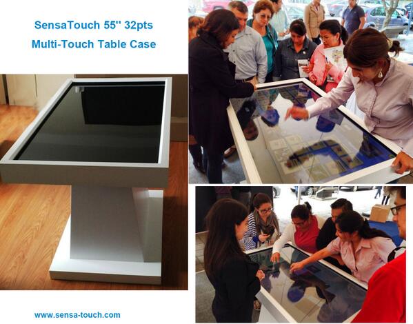 SensaTouch's tweet photo. #SensaTouch’s latest case study with STPro Series 55’’ 32 touch point multi-touch overlay. http://t.co/1iMBrFs8hj http://t.co/FtG5VEsIQK