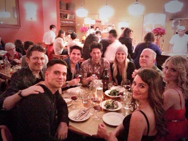 MsRachel__Berry's tweet photo. Having dinner with my family.. I love them so much. ❤️ http://t.co/gugqYUKuZ9