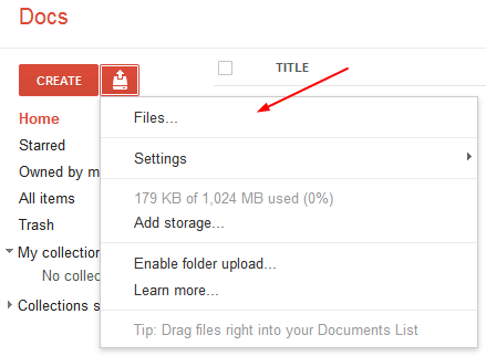 Oddingscom's tweet photo. How to convert PDF to Word using Google Docs - http://t.co/QNaflFcZwg http://t.co/LkWzWkvhdO