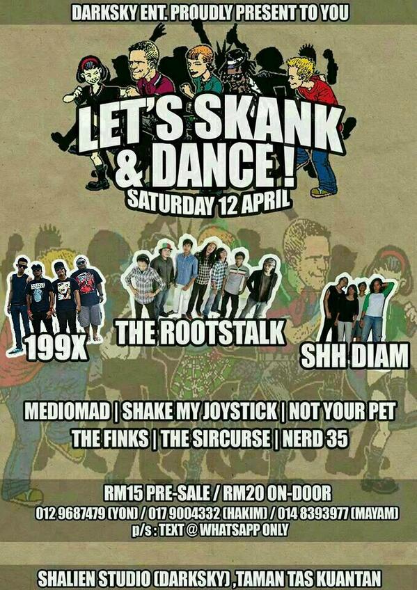 Lets Skank &amp; Dance!Shalien's Hall!! <a href="/Rootstalk/">The Rootstalk</a> <a href="/199xband/">199X</a> @MediomadSkacore <a href="/TheSircurse/">The Sircurse</a> @ShakeMyJoystick <a href="/NYPofficial/">Not Your Pet</a>