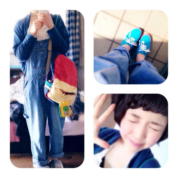 46_oooo's tweet photo. 今日のコーデ( ﹡ˆoˆ﹡ )春だー🌸
#お洒落さんと繋がりたい
#RTした人で気になった人フォローする http://t.co/Z5SiPgd74H