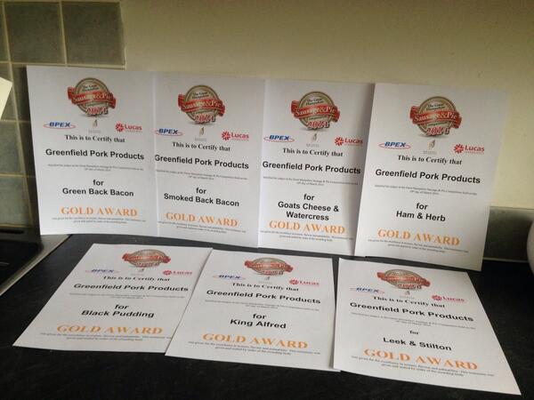 Very productive night at The Great Hampshire Sausage Comp 2014