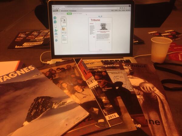 MadmagzEdu's tweet photo. Créez des journaux scolaires avec vos élèves ! Venez au stand S5 découvrir Madmagz ! #pdn2014 http://t.co/RWTPurGXMW