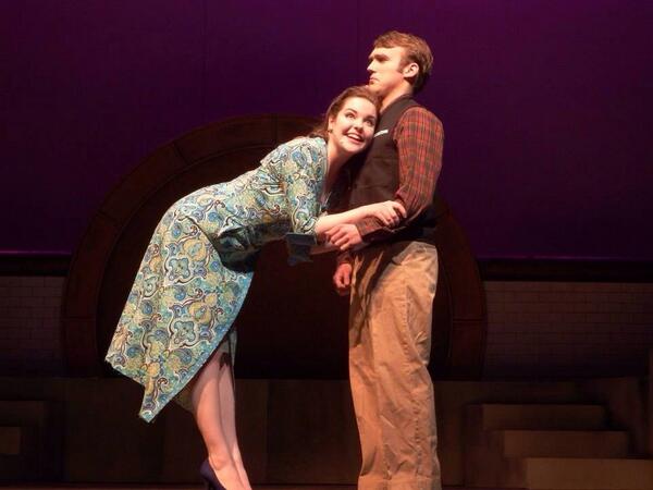 BlanchetteJeff's tweet image. Bobby and Hope, following our hearts. #urinetown
