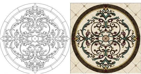 MonarchyLimited's tweet image. First range of our luxury range of #waterjet #floormedallions, exclusive to UK customers @MonarchyLimited