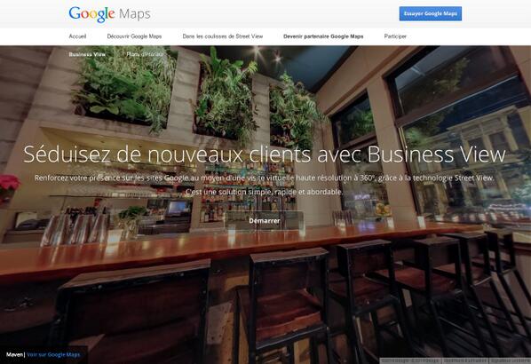 ced_robergeaud's tweet image. Nouveau ! Google change le nom "Visite virtuelle pour les pros" en "Business View" goo.gl/CZqe