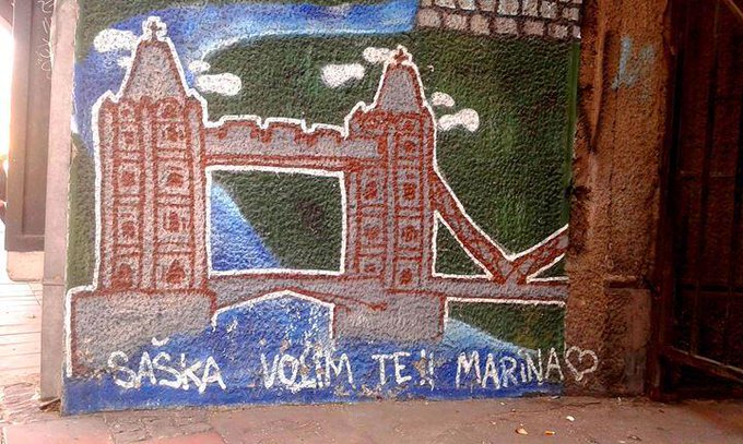 Ljubavni natpisi na zidu