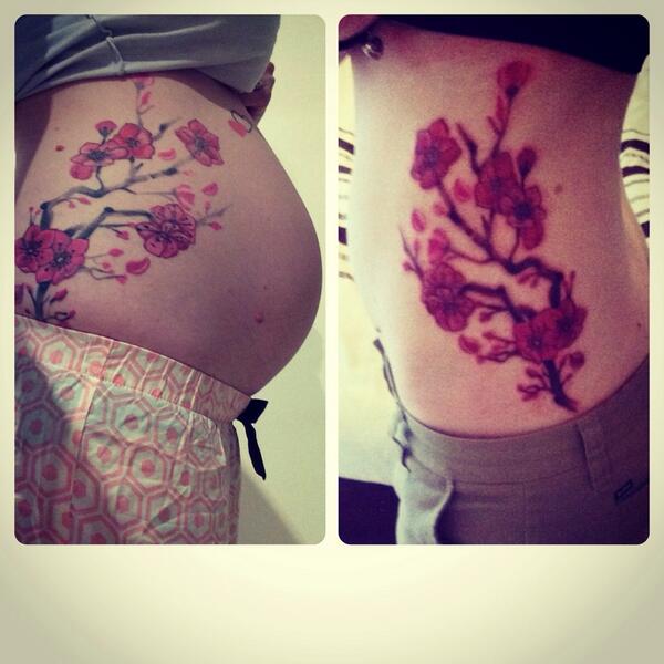 MichelleK_JBaus's tweet photo. #blossoming #babyc #tattoo #cherryblossoms http://t.co/WrGWfTUXBA