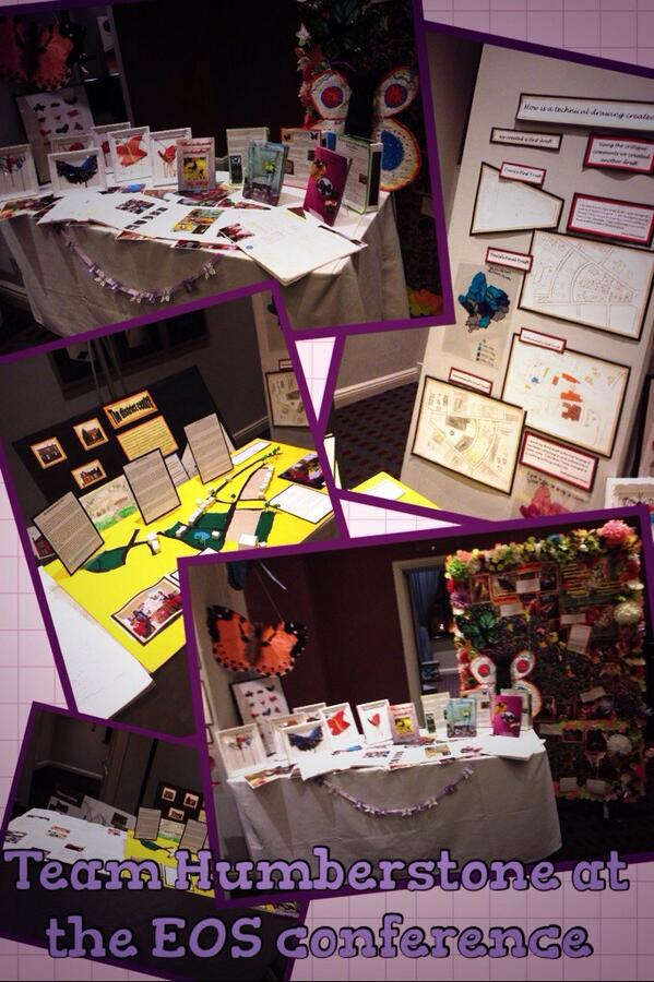 Meg_Ellis3's tweet image. Team Humberstone all set up at the EOS conference this morning! #teamhumbo #realPBL #eosconference