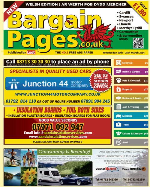 Bargain_Pages's tweet image. #BargainPages #Wales is on the shelves! Time to find a deal or check us out online bit.ly/1flU0pQ #buyandsell