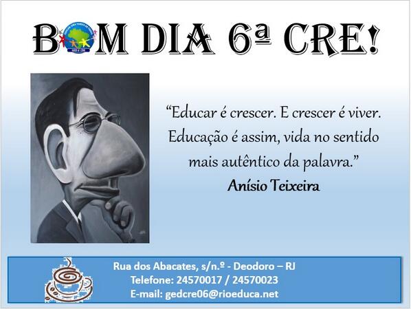 GED 6ª CRE tweet media
