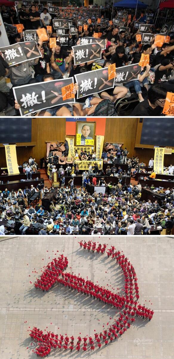 hnjhj's tweet image. 一张图告诉你香港、台湾、大陆青年学子的差异。