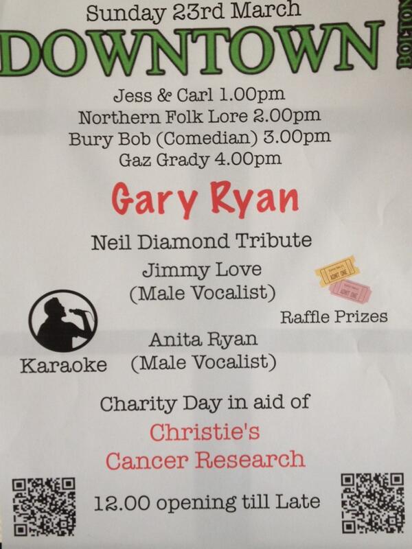 BoltonMusic's tweet photo. We're helping to provide musical entertainment THIS Sunday to fundraise for @TheChristieNHS - come &amp; show support! http://t.co/t08tGIHI9y