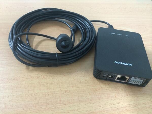voudstone's tweet photo. IP Pin-hole camera with true WDR from Hikvision. http://t.co/u0zKd0x97z