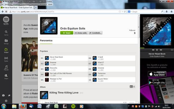 OES_Band's tweet photo. Now OES also on Spotify. Follow us there !  https://t.co/PYuZArVwky http://t.co/7AZFc1tJ35
