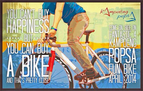 KecoakJenius's tweet photo. @kampoeng_popsa: Come,join on FANTASTIC 4 KAMPOENG POPSA FUN BIKE,soon April 2014. http://t.co/bFXTJH2O5l"