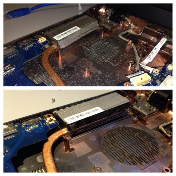 HiTechRepairs's tweet image. Laptop External Valet! Dust can wreak havoc if it collects and sets in the Ventilation bay, However this is treatable