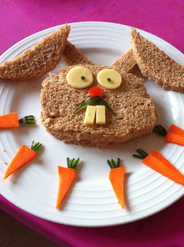 Ham sandwich. There's times when playing with your food IS appropriate!!!