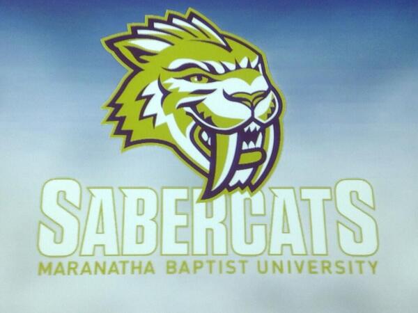 BJUBruins's tweet photo. S/O to say congrats to @MBU_Crusaders on their new logo and mascot! #MBUsabercats #NCCAA http://t.co/NLOyUsBuK8