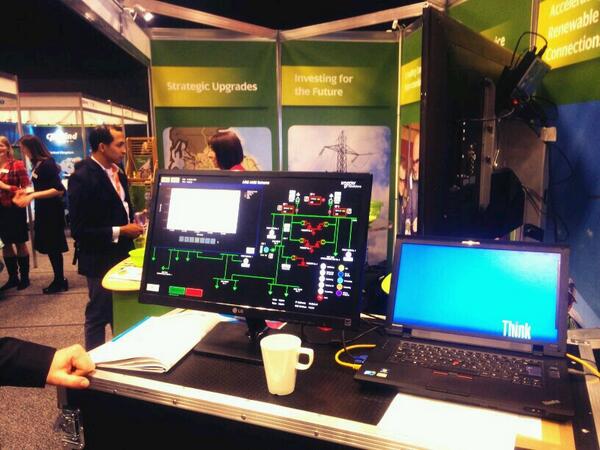 luketait's tweet photo. @SPEnergyNetwork ARC project Active Network Management equipment at Scottish Renewable conference. http://t.co/QIhy281ZCP
