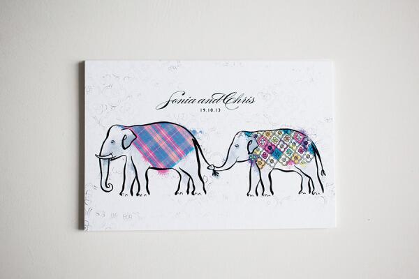 Who knew elephant-themed wedding invitations could be so gorgeous?! cc <a href="/emmajodesign/">Emma Prescott</a> stylemp.com/1qn6